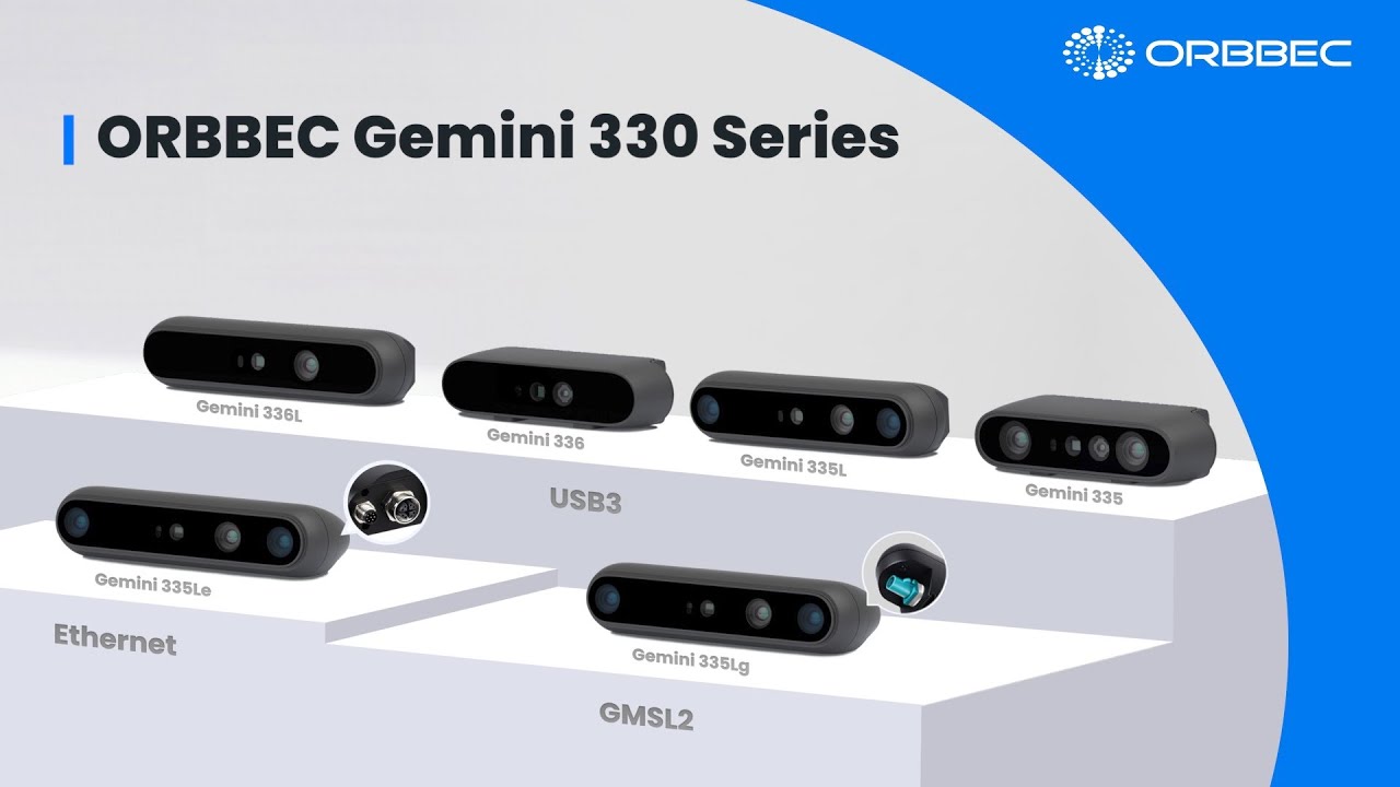 Gemini 330 Series（The Next Generation Universal Stereo Vision 3D Camera）