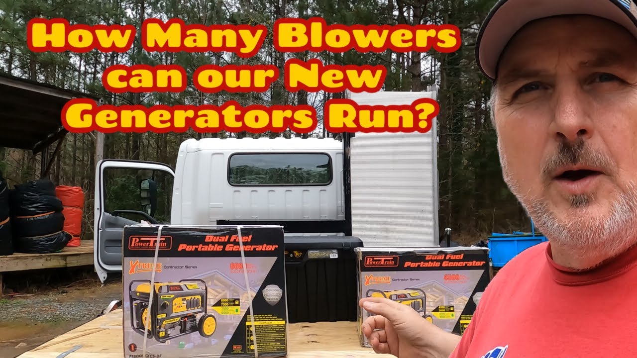 Ultimate Generator Showdown: Unboxing, Review, and Bounce House Blower Test!
