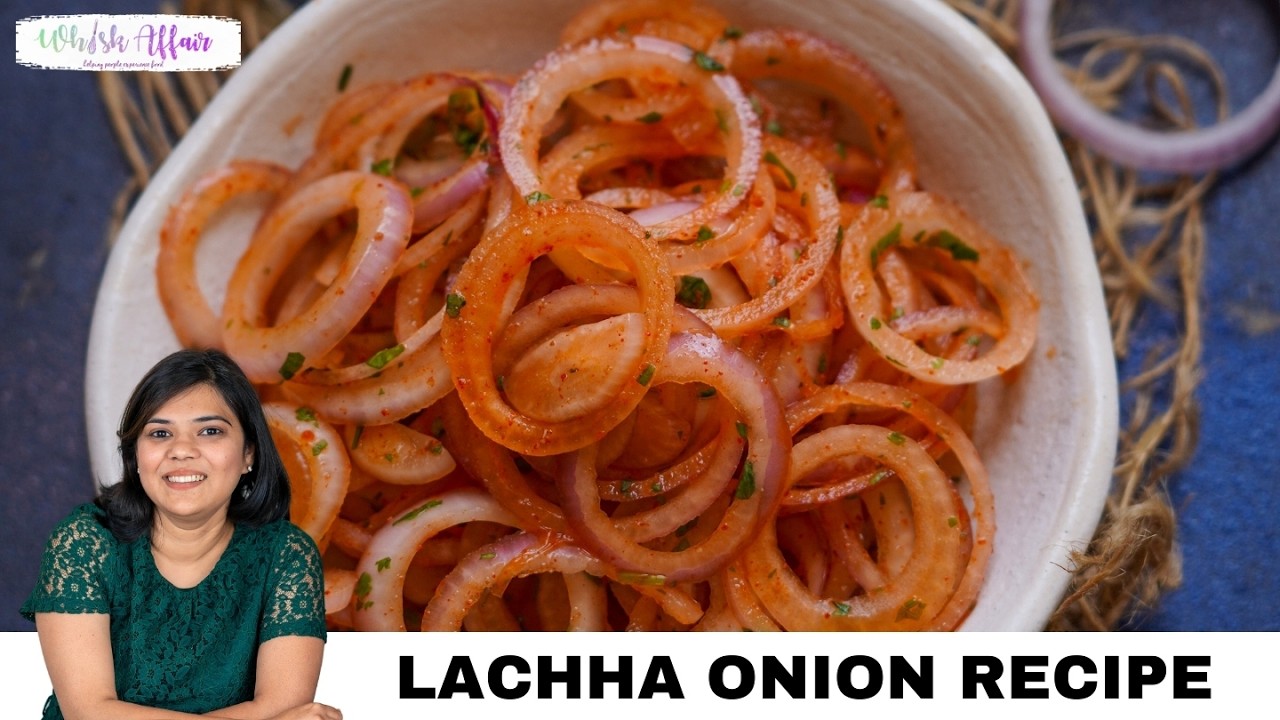 Laccha Onion Recipe