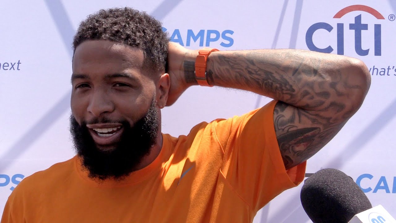 Odell Beckham Jr. talks hair, Browns, training camp at his ProCamp