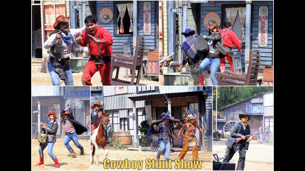 Safari World : Hollywood Cowboy Stunt Show (Bangkok - Thailand)