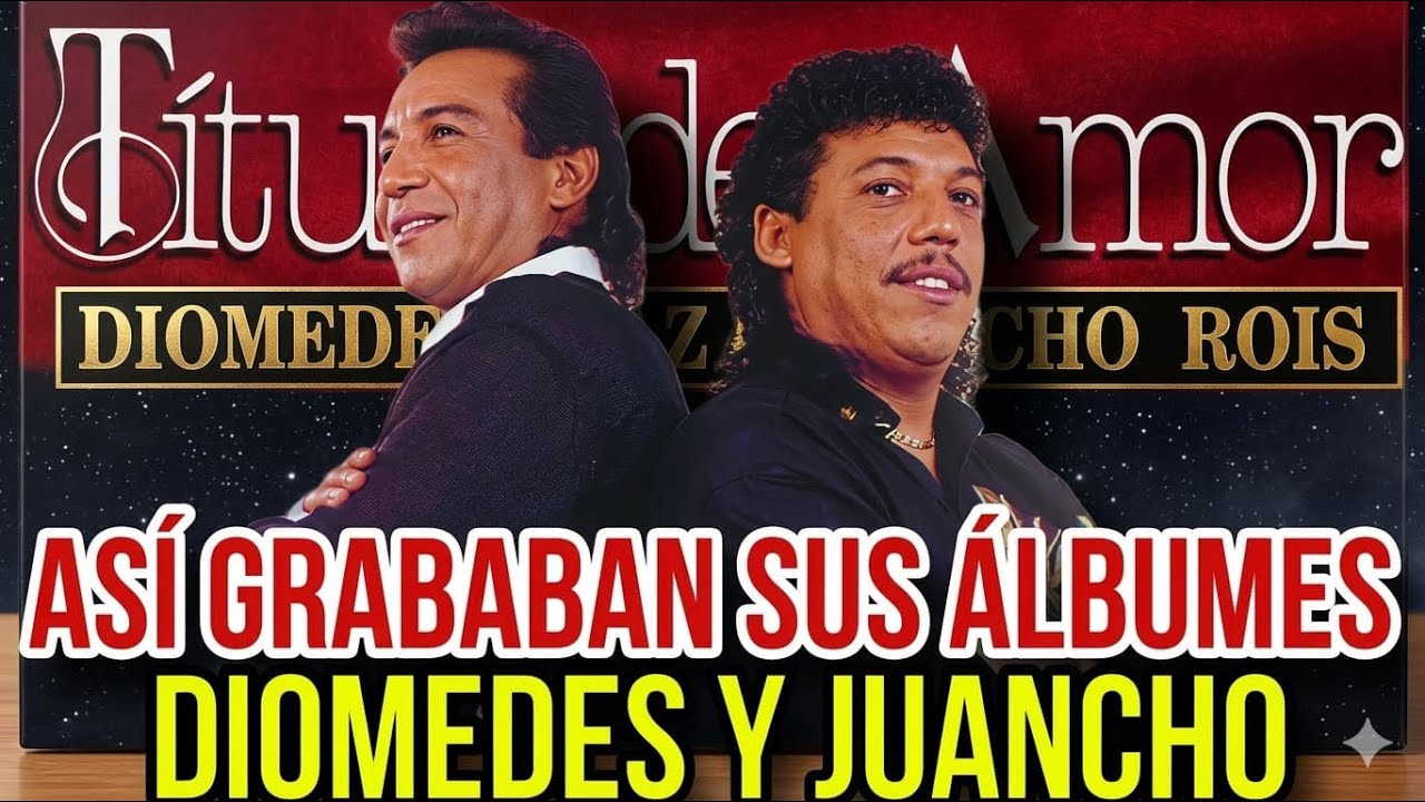 ASÍ ERAN LAS GRABACIONES DE DIOMEDES DÍAZ Y JUANCHO ROIS 🎶