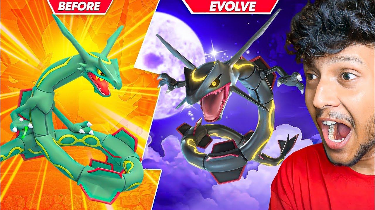 OMG! EVOLVED LEGENDARY RAYQUAZA POKEMON TO GOD POKEMONS! 🔥 PALWORLD