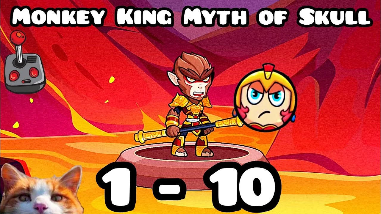 Monkey King Myth of Skull | Levels 1 to 10 |Full Walkthrough