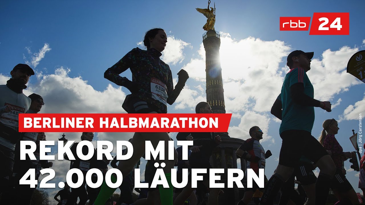 Partystimmung und Rekord beim Berliner Halbmarathon 2025