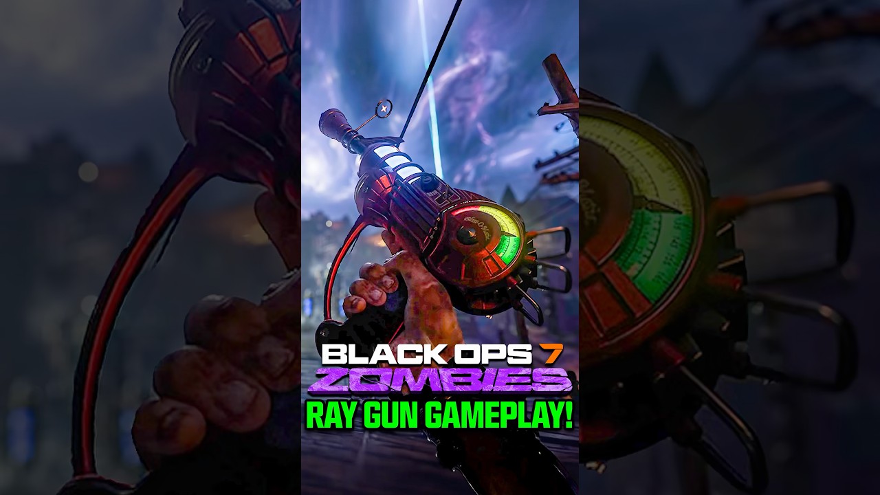 NEW Black Ops 7 Zombies RAY GUN Gameplay!