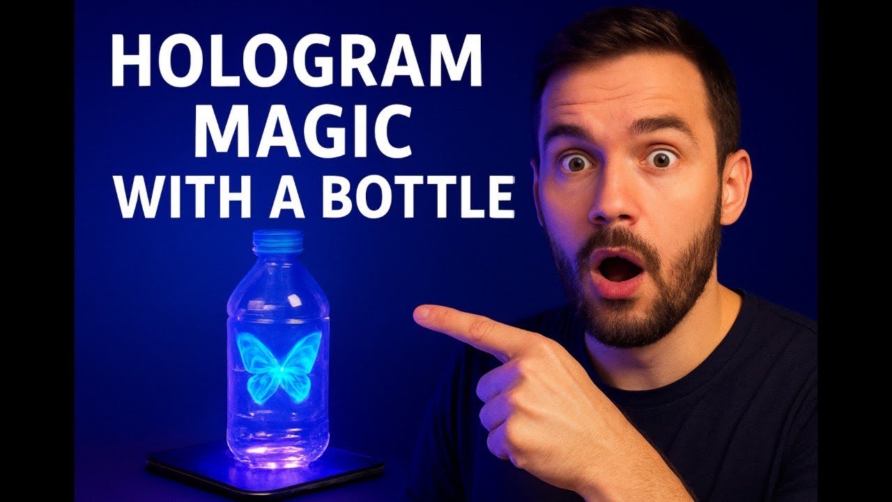 You Won’t Believe This 3D Hologram Hack!😱