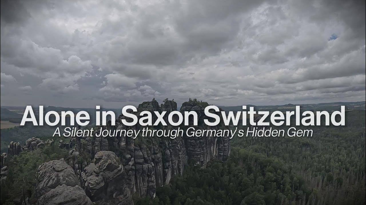 Solo Hiking in Saxon Switzerland | Germany's Hidden Gem (Relaxing Nature Sounds)