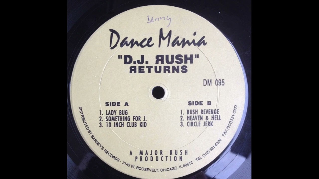 DJ Rush - 10 Inch Club Kid (Returns - Dance Mania/1995)