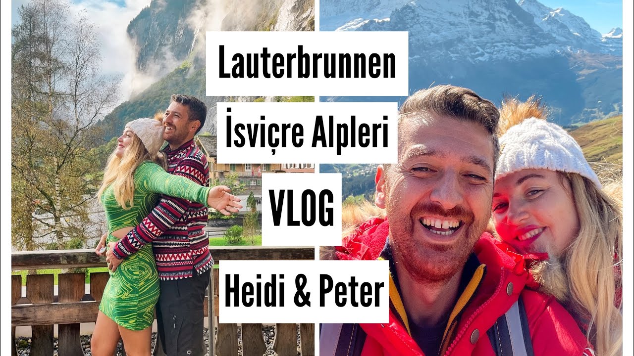 Masalsı Şelaleler Köyü Lauterbrunnen | Grindelwald First Cliff Walk | Yaz Kızağı | İsviçre VLOG