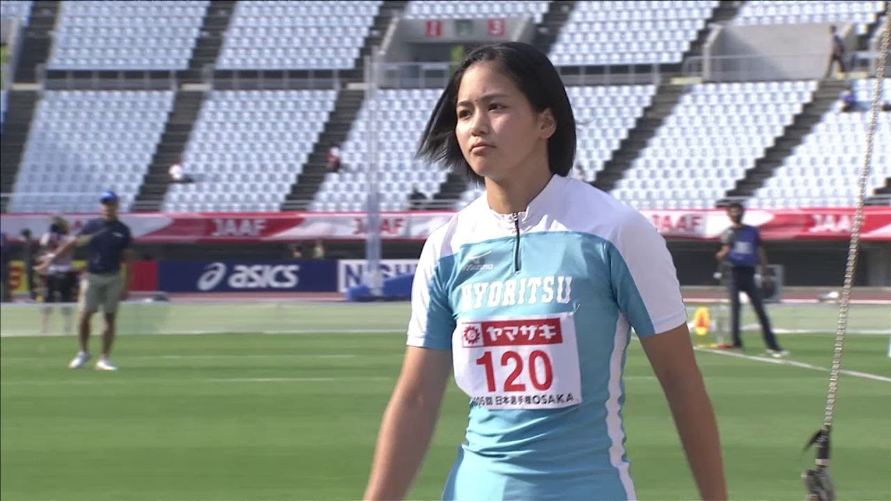 【第105回日本選手権】 女子 円盤投 決勝6位 ●城間 歩和●