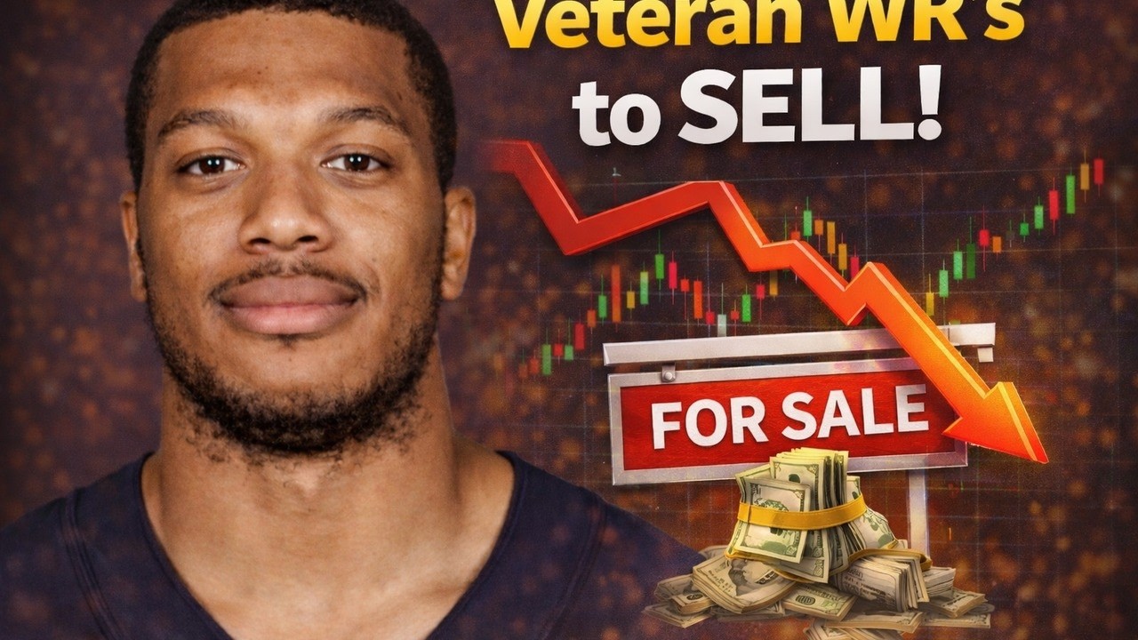 SELL these Veteran WR's in Dynasty before it's TOO LATE!