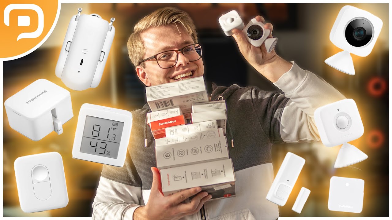Maak je HUIS SLIM met Switchbot! - Slimme gordijnen, Camera, Sensor's en meer!