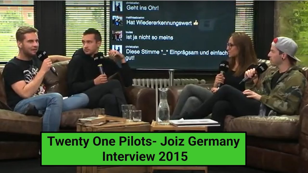 twenty one pilots joiz German interview -2015