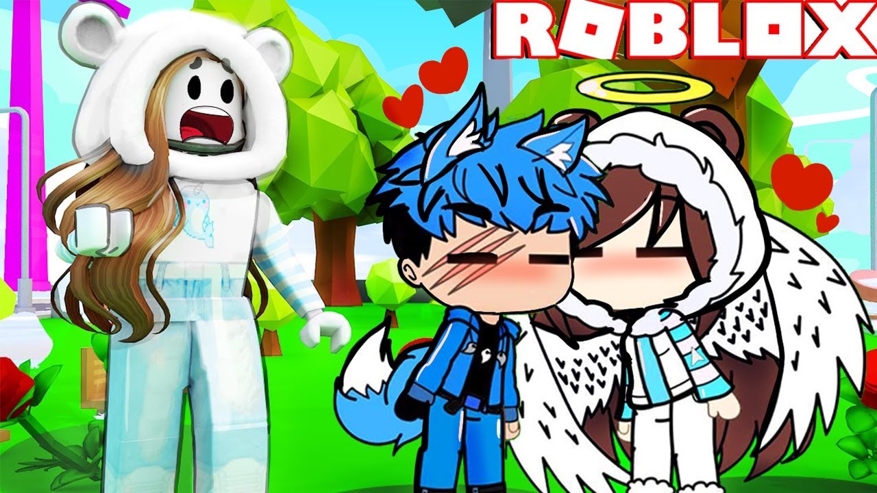 IL RAGAZZO LUPO MI HA BACIATA SU GACHA LIFE ROBLOX!