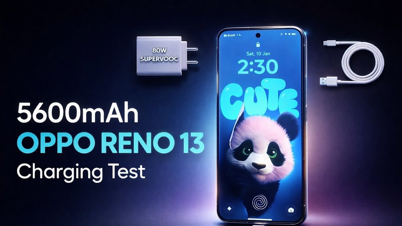 Oppo Reno 13 Battery Charging Test | 0% to 100% 🔋| Tech Ki Zubaan 🔥🔥