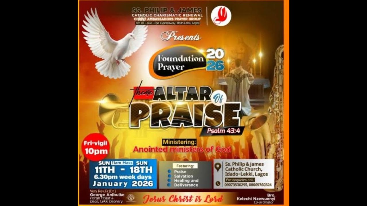 Foundation Prayer 2026 Day 1