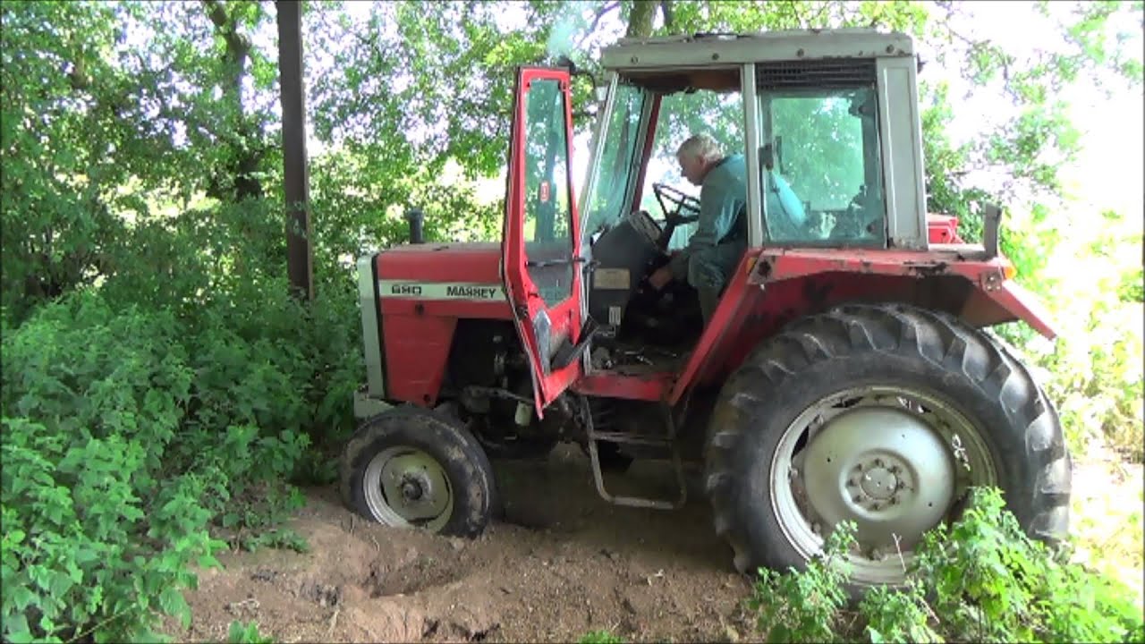 Selling our old Massey Ferguson 690 tractor. Part 1