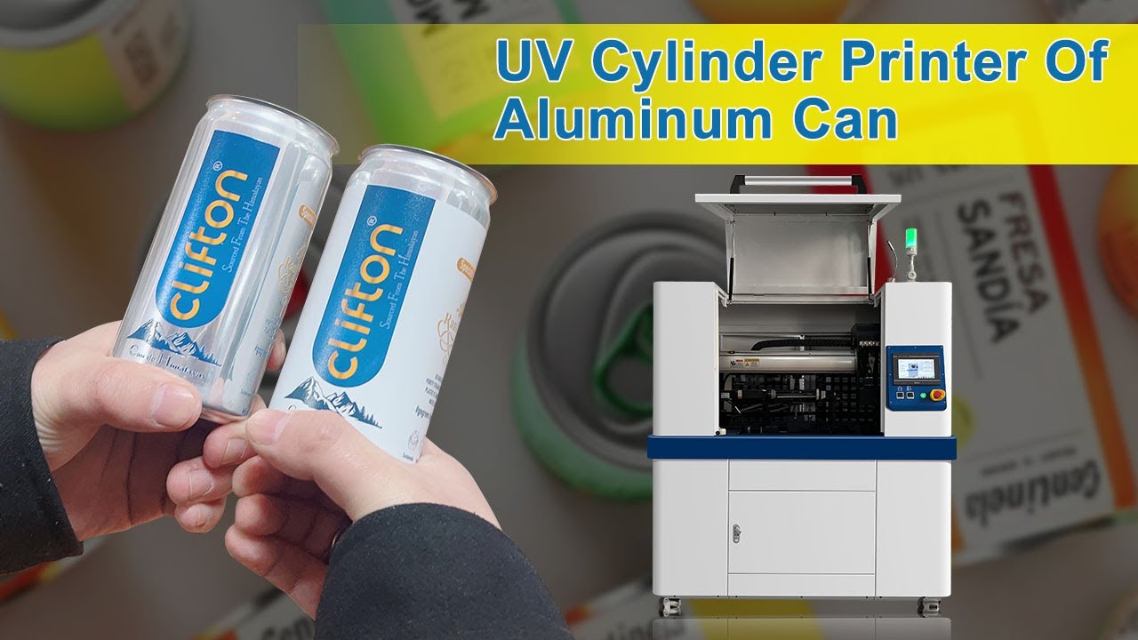 OMAJIC UV Cylinder Printer Of Aluminum Cans