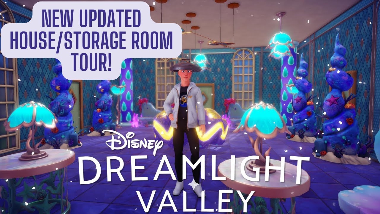 ✨ UPDATED HOUSE/STORAGE ROOM TOUR IN DISNEY DREAMLIGHT VALLEY! ✨