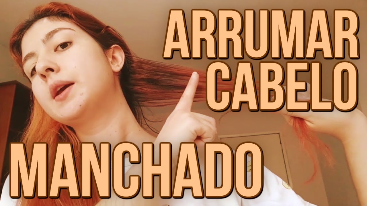 Como arrumar um cabelo manchado??