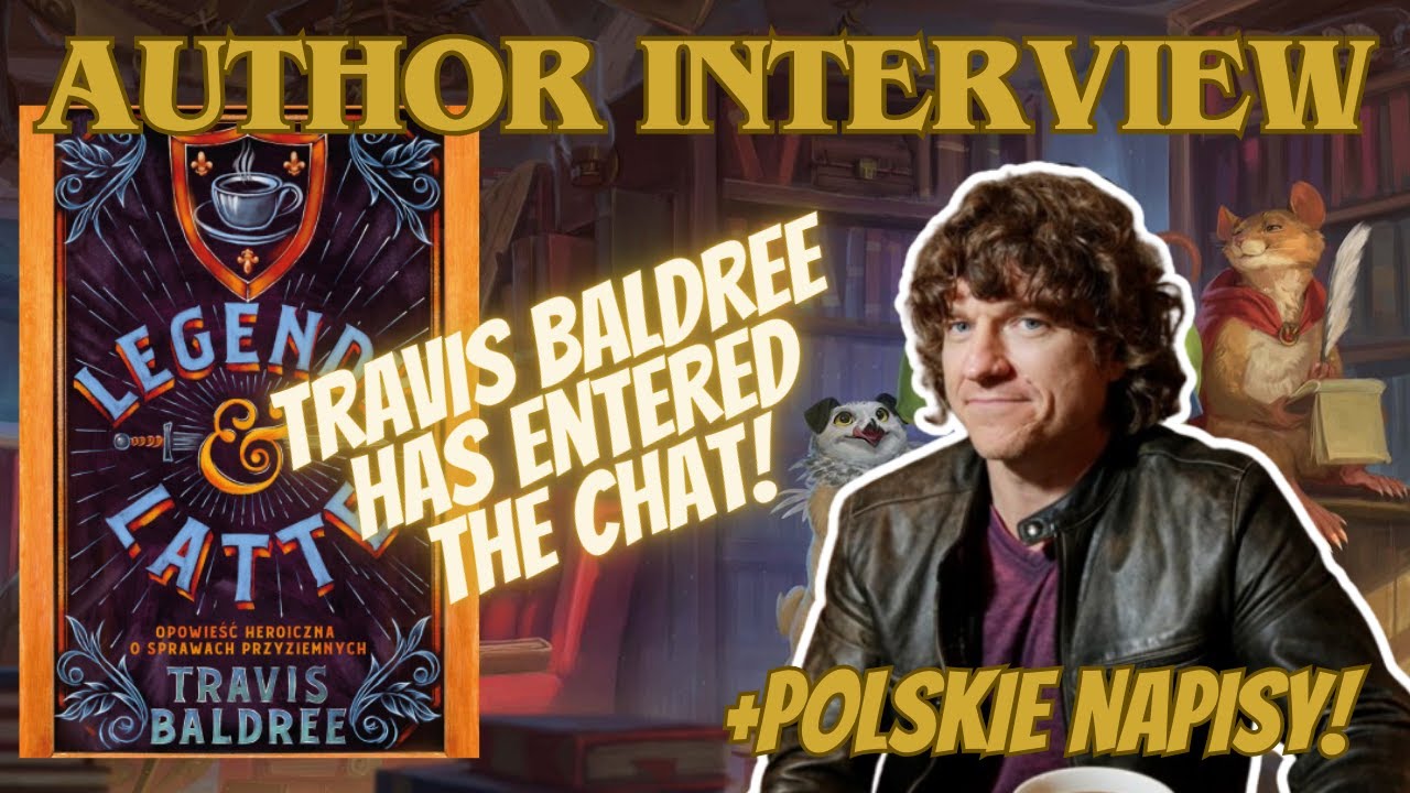 TRAVIS BALDREE INTERVIEW 🧙‍♂️ cosy fantasy, NaNoWriMo, narrating books
