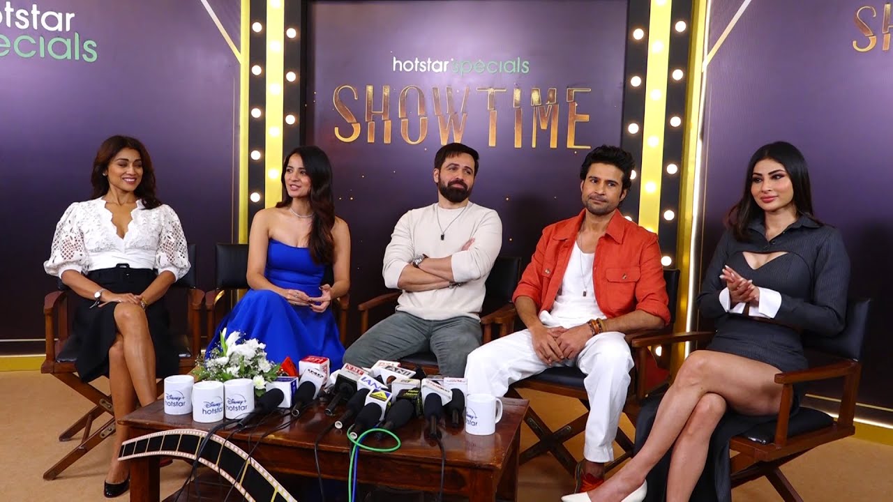 Interview With Emraan H, Mouni R, Mahima M, Rajeev K & Shriya SFor Upcoming Web Series Show Time