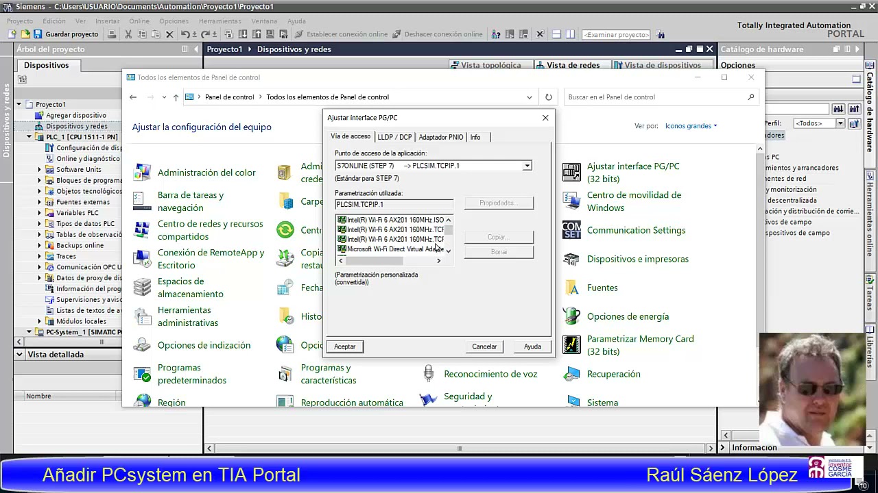 SSP Añadir un PCsystem en TIA Portal