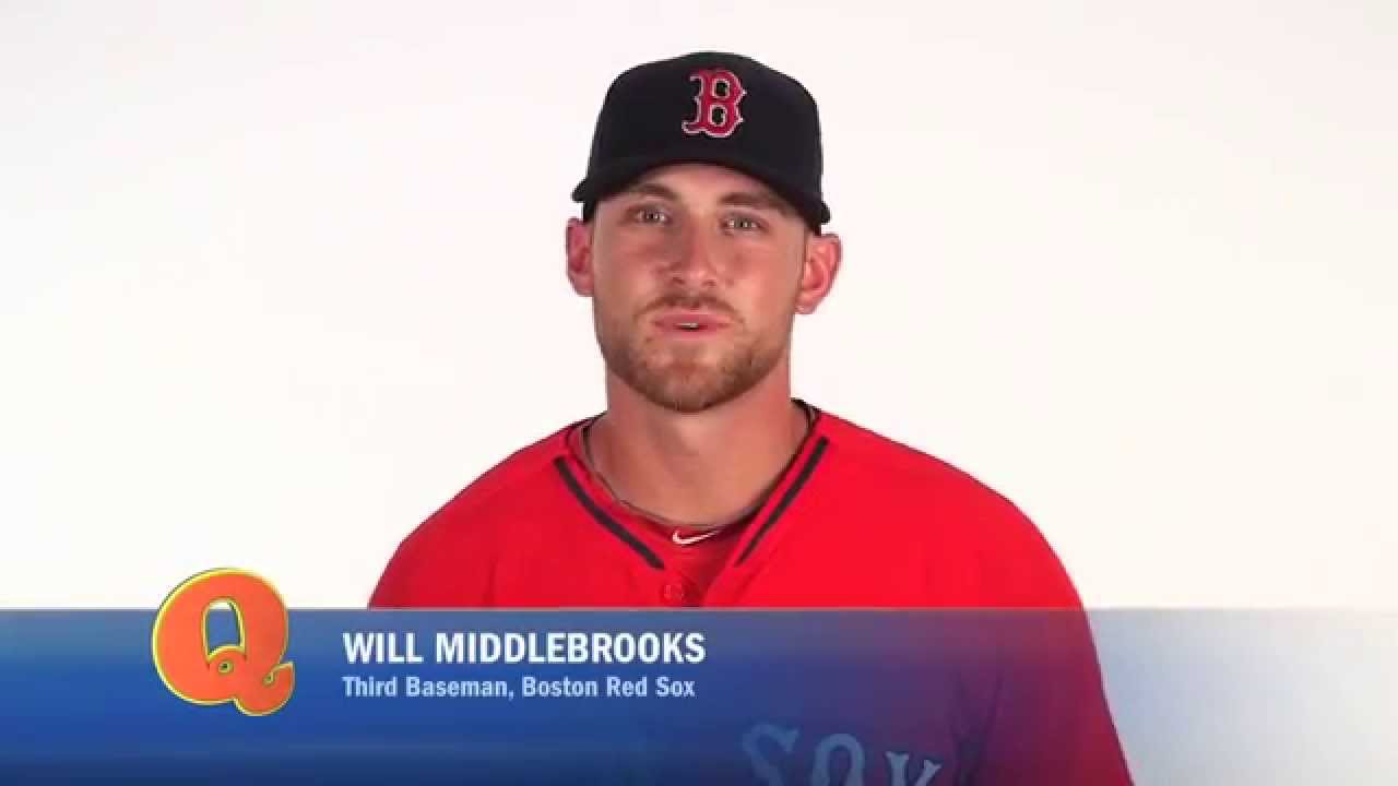 Will Middlebrooks from the Red Sox challenges your baseball knowledge!