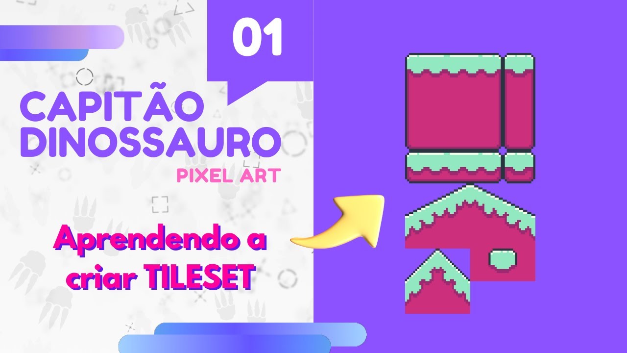 PIXEL ART - Como criar um tileset básico em pixel art