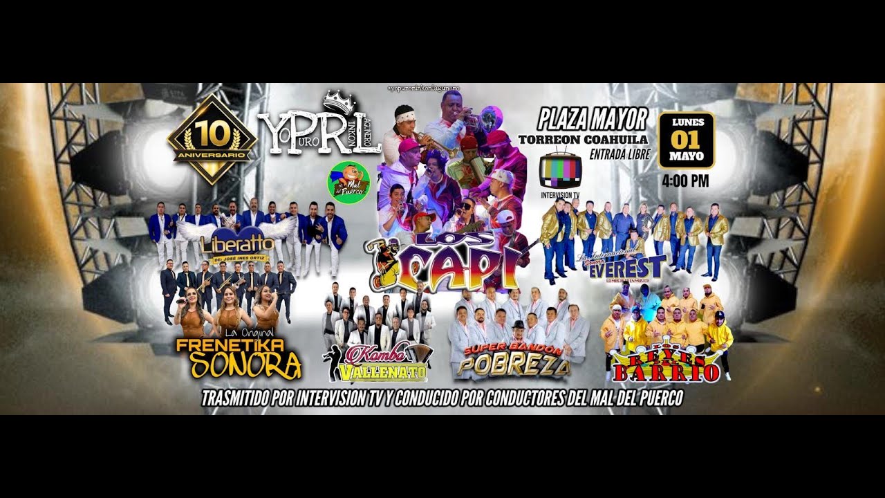 10 aniversario de yopurorinkkonlagunero ero de mayo coompleto