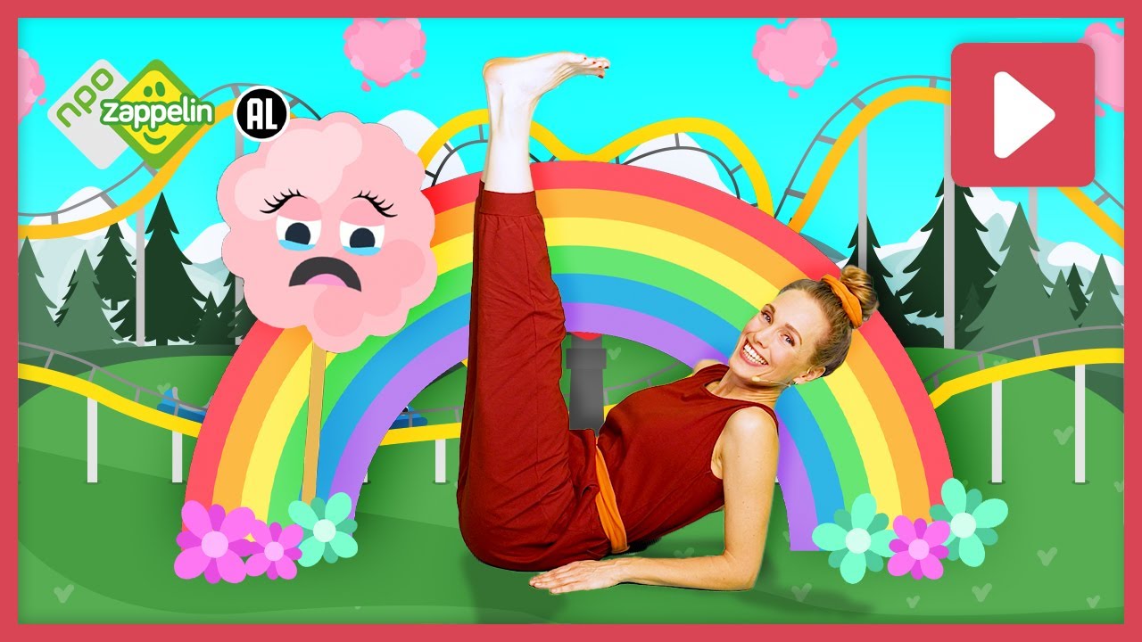 KINDERYOGA AVONTUUR// Emotie Verdrietig // Yoga mee met Roos | NPO Zappelin