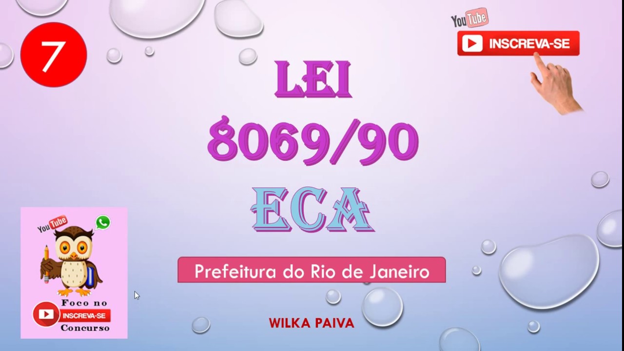 Questões sobre o ECA #7