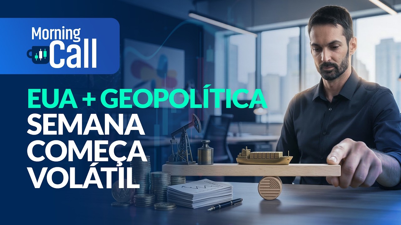 Geopolítica e dados dos EUA: o que pode mexer com o mercado hoje | Morning Call