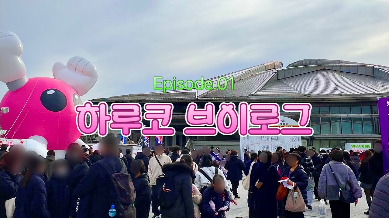 하루코 브이로그① | 전일본배구고등학교선수권대회 |春の高校バレー | 현실판 하이큐?!