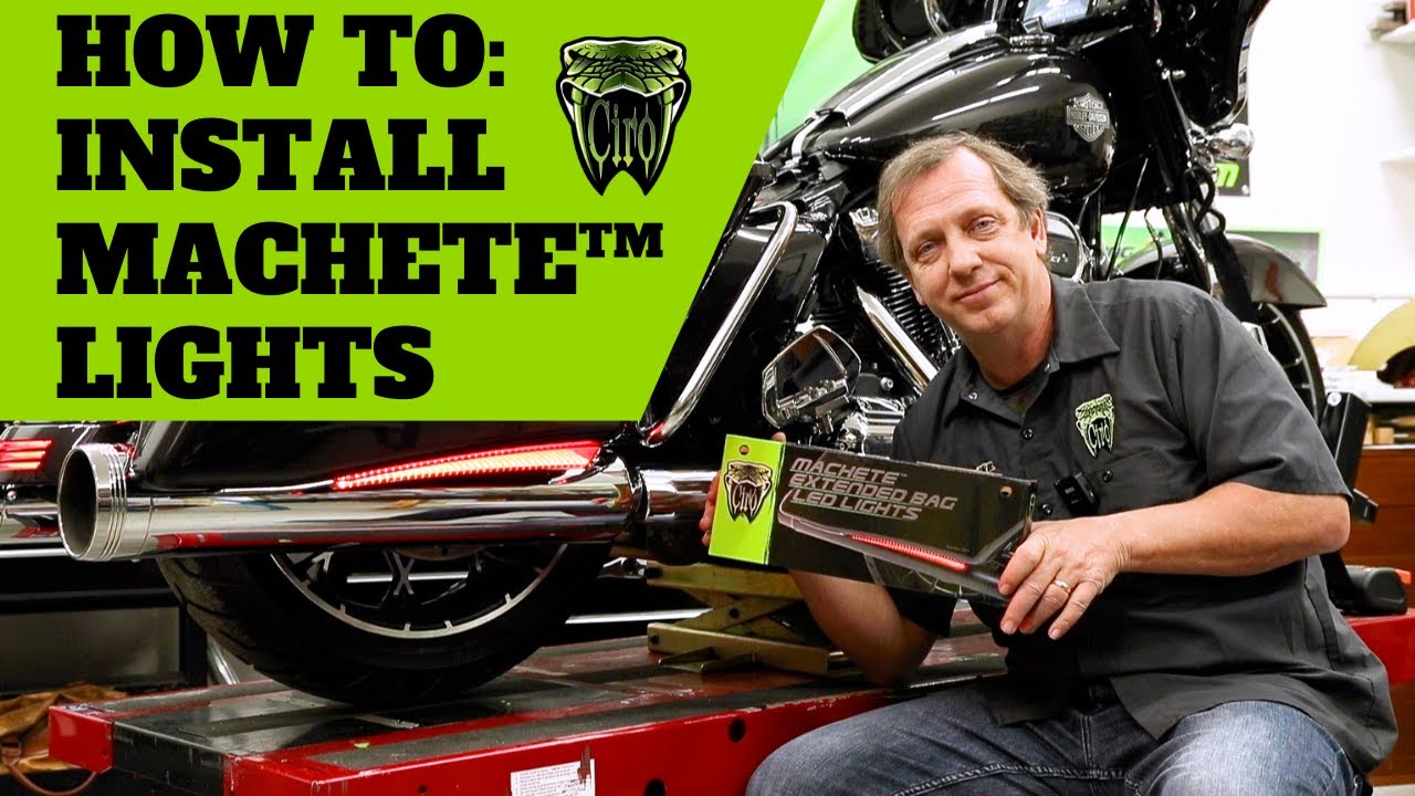 Learn How To Install the Ciro Machete Extended Bag LED Lights