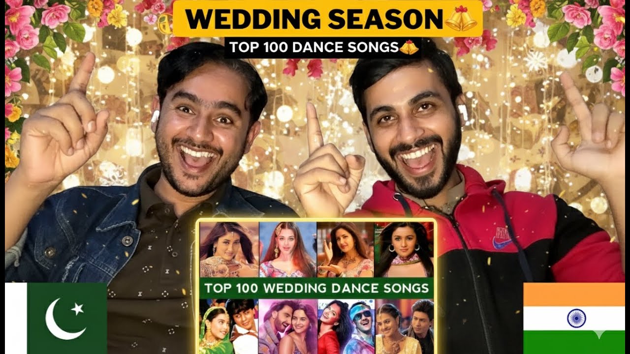 Pakistani Reaction On Top 100 Wedding Dance Songs | Random 100 Shaadi Songs |