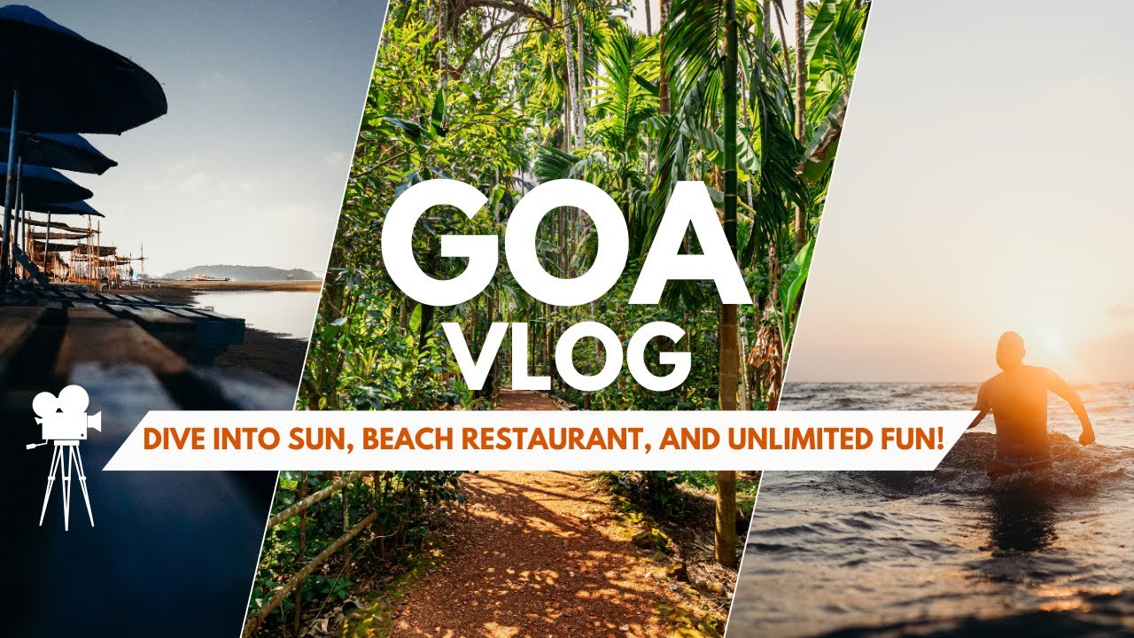 Goa Vlog | Goa Nightlife | Ocean Front Restaurant | Sunset