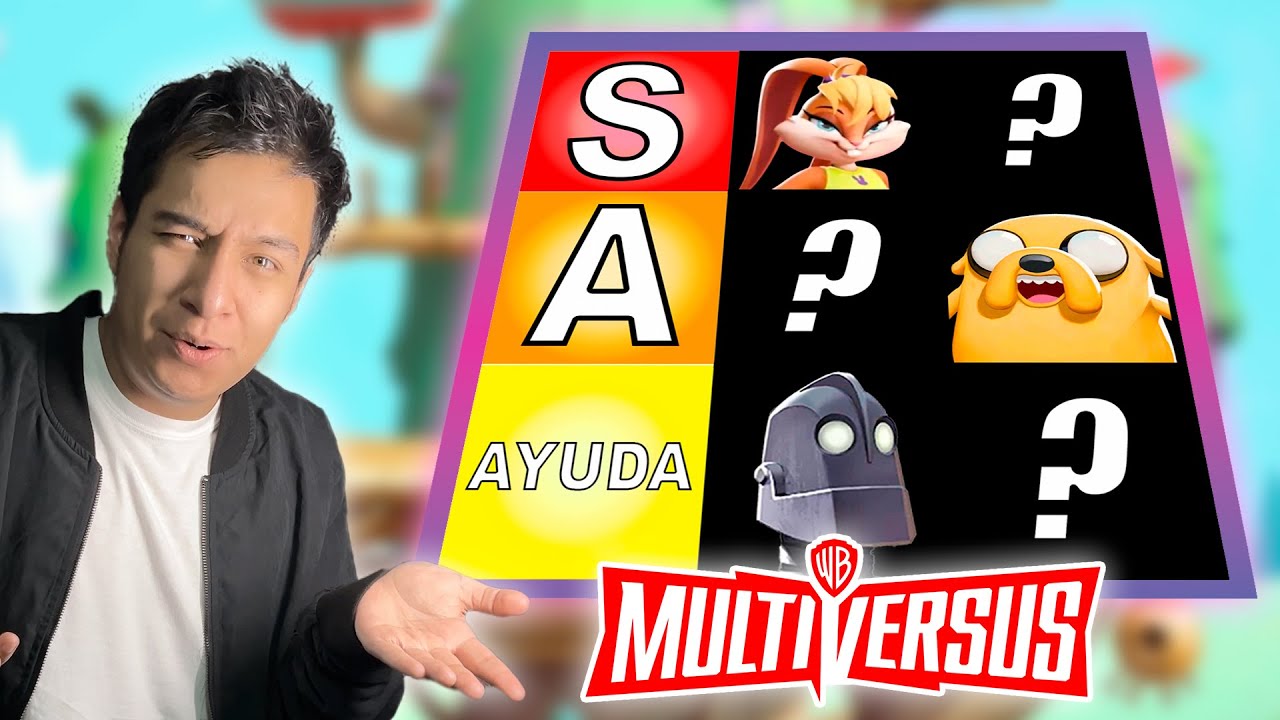 TIER LIST de MEJORES PERSONAJES antes de que CIERRE EL JUEGO (1s y 2s) | Multiversus