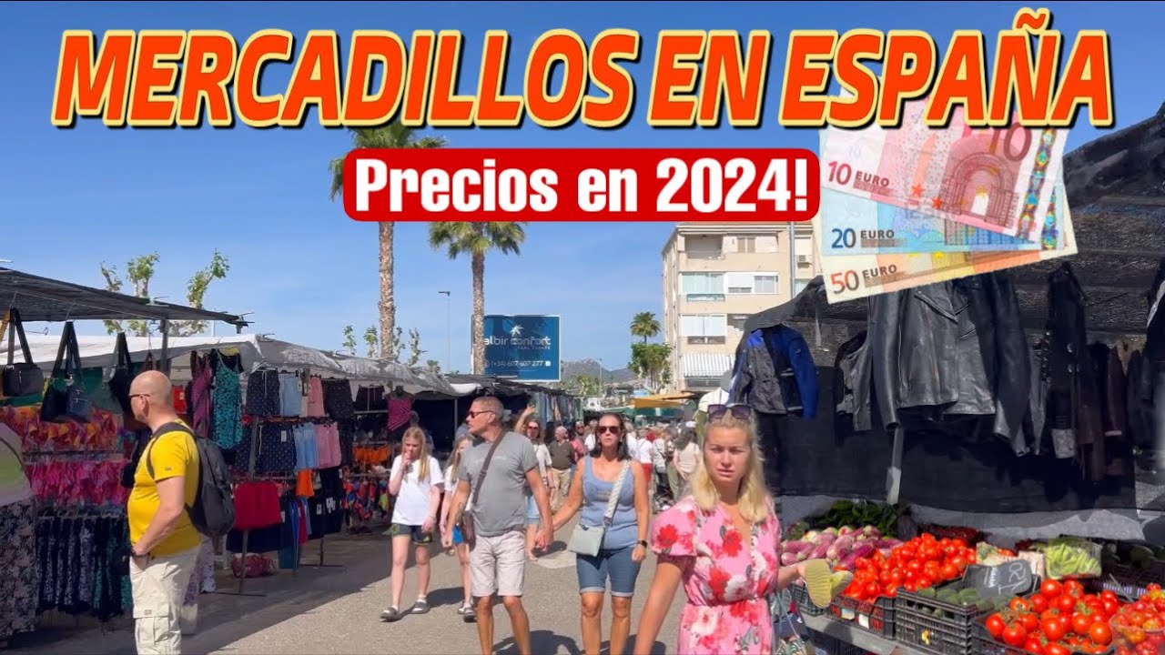 Así es Mercadillo en pueblo Turístico de España! 🍅🛍️ #emigrarconana