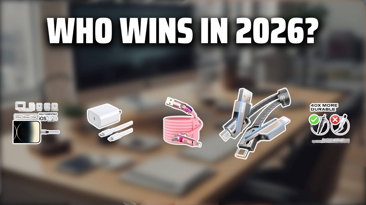 The Top 5 Best iPhone Charger in 2026 - Must Watch Before Buying!