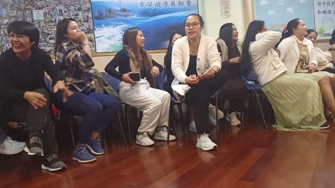 Bible quiz kami ngayon after worship service #ofwhongkong 