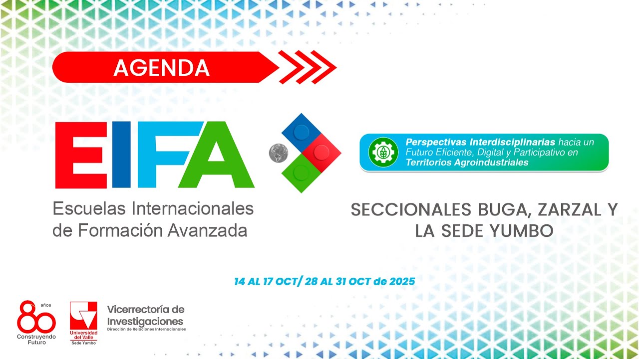 Escuelas Internacionales de Formación Avanzada #EIFA