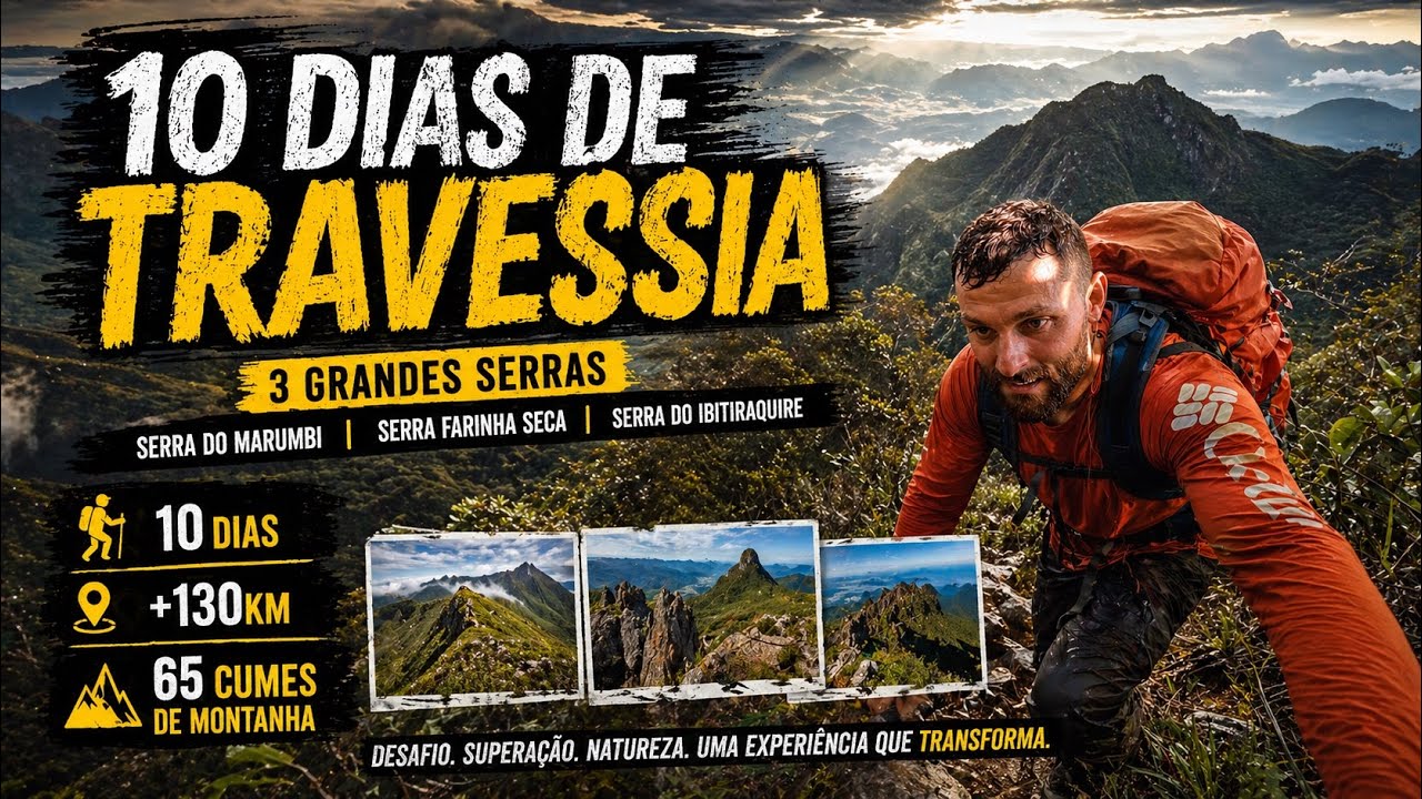 DESAFIO EXTREMO: TRAVESSIA ALPHA CRUCIS - 65 CUMES EM 10 DIAS | V&Iacute;DEO COMPLETO