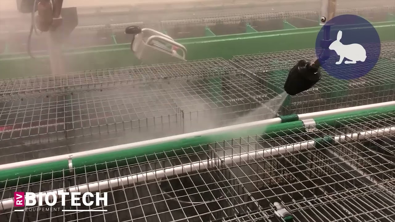 Robot de lavage Evo Cleaner en lapin