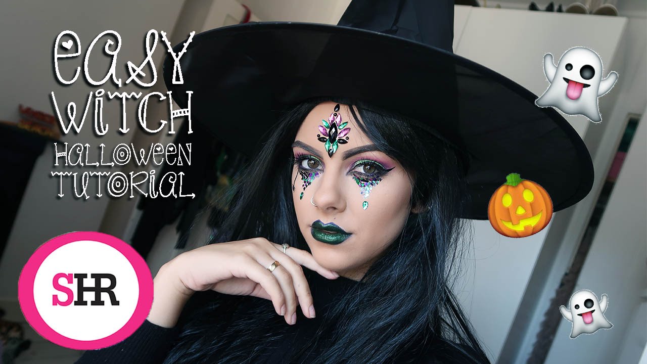 WITCH - Easy Halloween Makeup Tutorial | Sophie Hannah Richardson