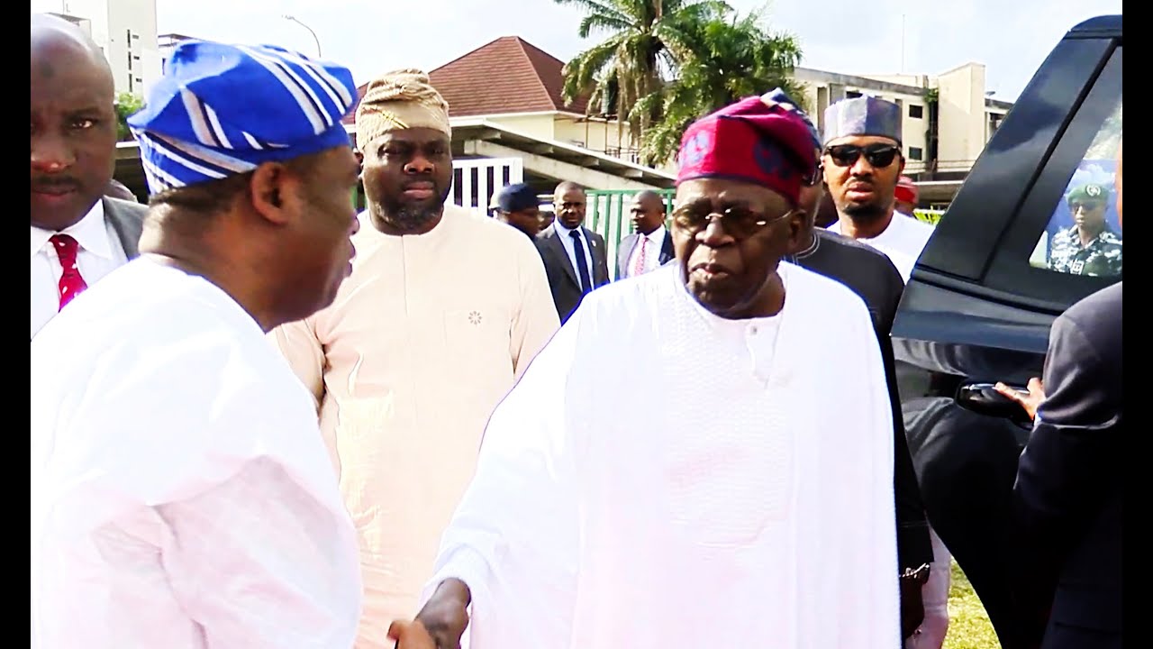 Watch Tinubu At Eid Prayer Ground In Lagos - See the Bigwigs that Joined the President for Sallah