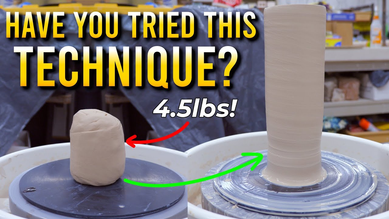 How to Throw Taller Cylinders: Must-Know Tips When Scaling Up to 4.5 lbs (2kg) and Beyond