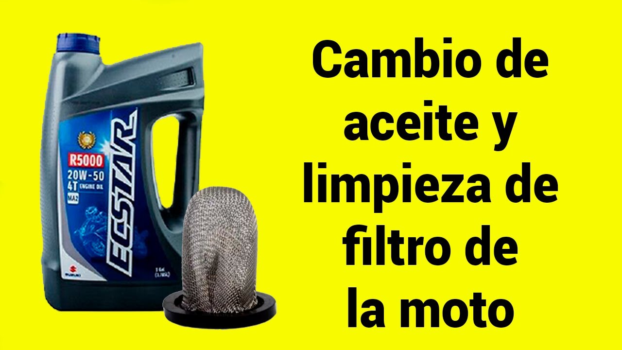Cambio de aceite y limpieza de filtro metálico -Haojue TZ150 (Chopper Road- HJ 150