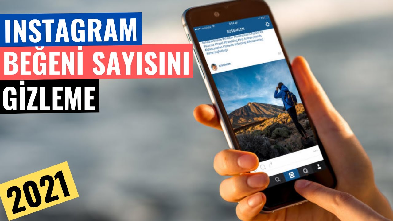 INSTAGRAM BEĞENİ SAYISINI GİZLEME